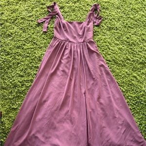 Elegant Mauve Prom Dress